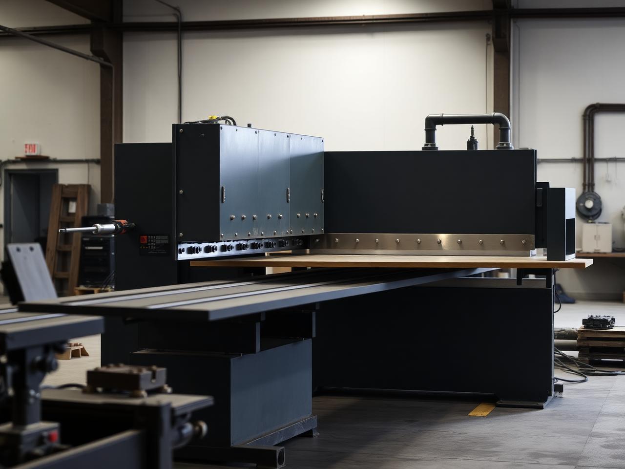 Holding ±0.5° on a 4 Metre Press Brake